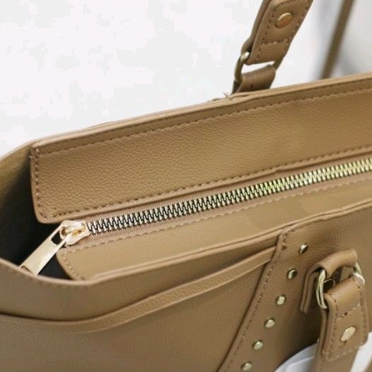 Túi xách nữ tote công sở Edit Sheen xuất Nhật da dàu mềm màu nâu trầm size 30 cm