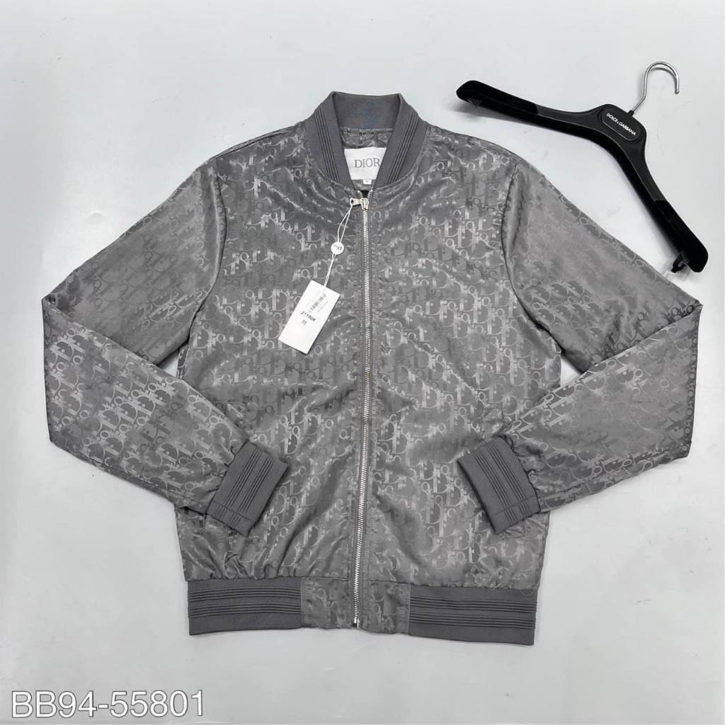 Áo Khoác Bomber Dior Vân New - Áo khoác vân dệt kèm video