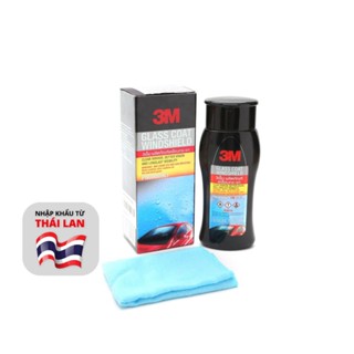  Dung Dịch Phủ Nano Chống Bám Nước Kính Lái Xe Ô Tô 3M Glass Coat Windshield 3M 08889 LT 200ml 