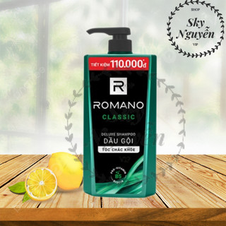 Dầu Gội Romano 900g Cho Nam Giới Hương Classic.