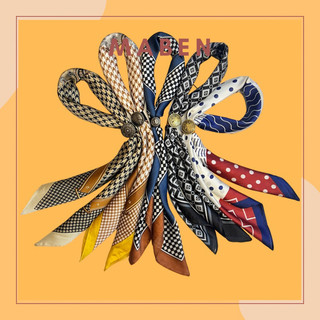 Khăn bandana lụa vuông size 70x70cm nhiều mẫu - Maben