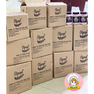 Vipep - Hũ hạt tiêu đen 50g (Black Pepper)