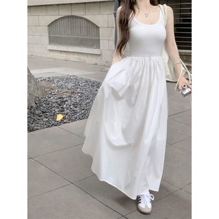 [ORDER] Đầm Ngắn Tay Dáng Dài Basic Dáng Xòe Freesize