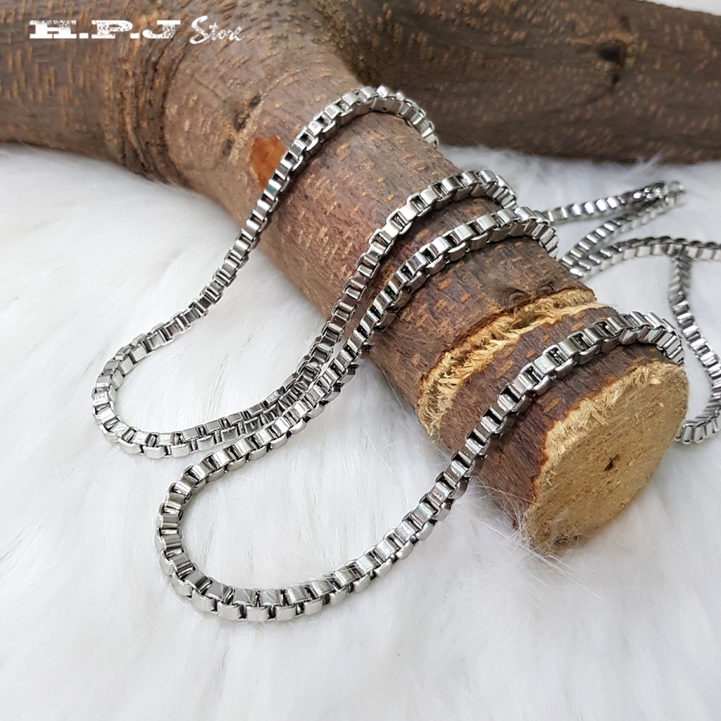 Dây chuyền thép không gỉ bảng 5mm DZ1969.