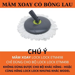 [Phụ kiện ETM498] Mâm xoay cây lau nhà LOCK ETM498
