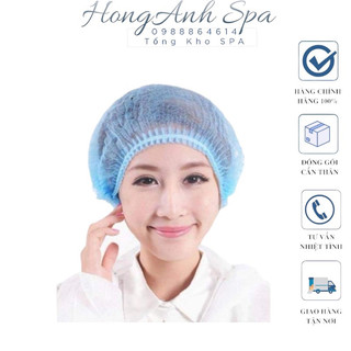 Mũ trùm đầu dùng trong y tế , thẫm mỹ viện , spa