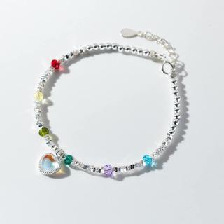 Lắc tay tim Opal đá màu HAS – HLT85