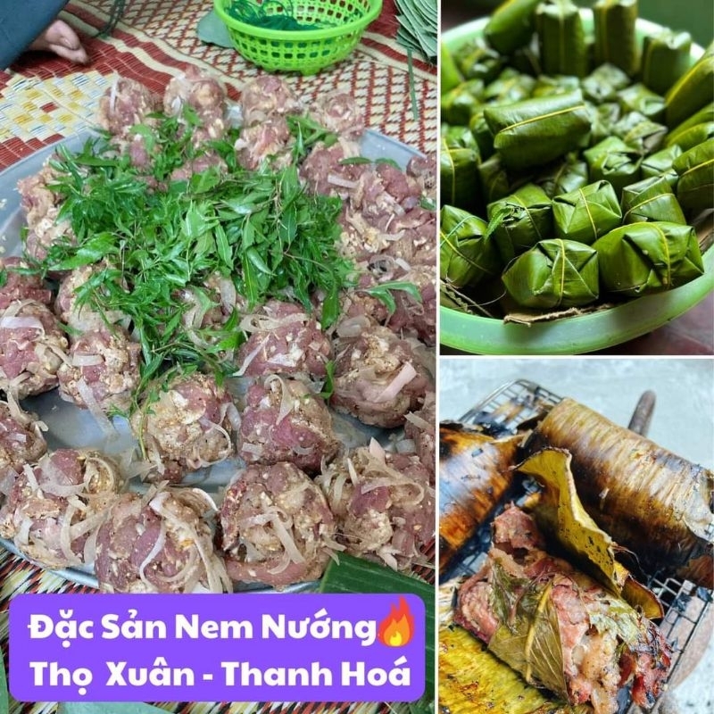 Nem chua nướng Thanh Hóa