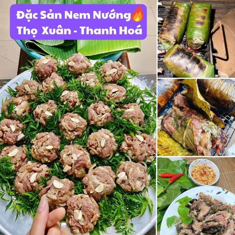 Nem chua nướng Thanh Hóa