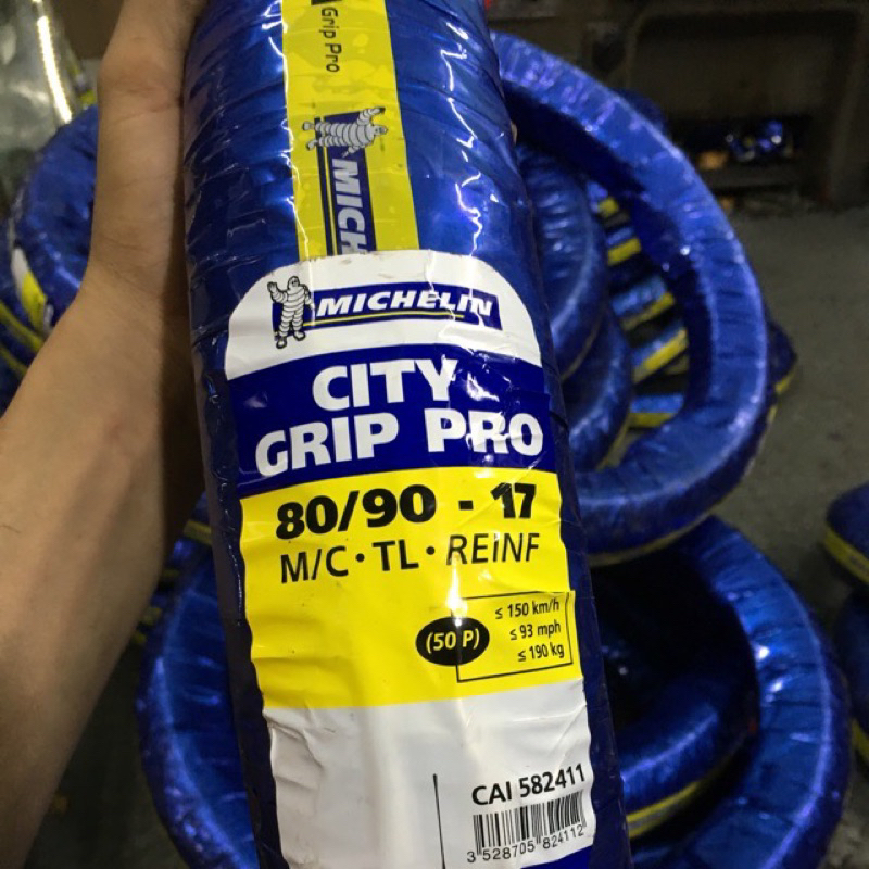 VỎ MICHELIN CITY GRIP PRO 80/90-17