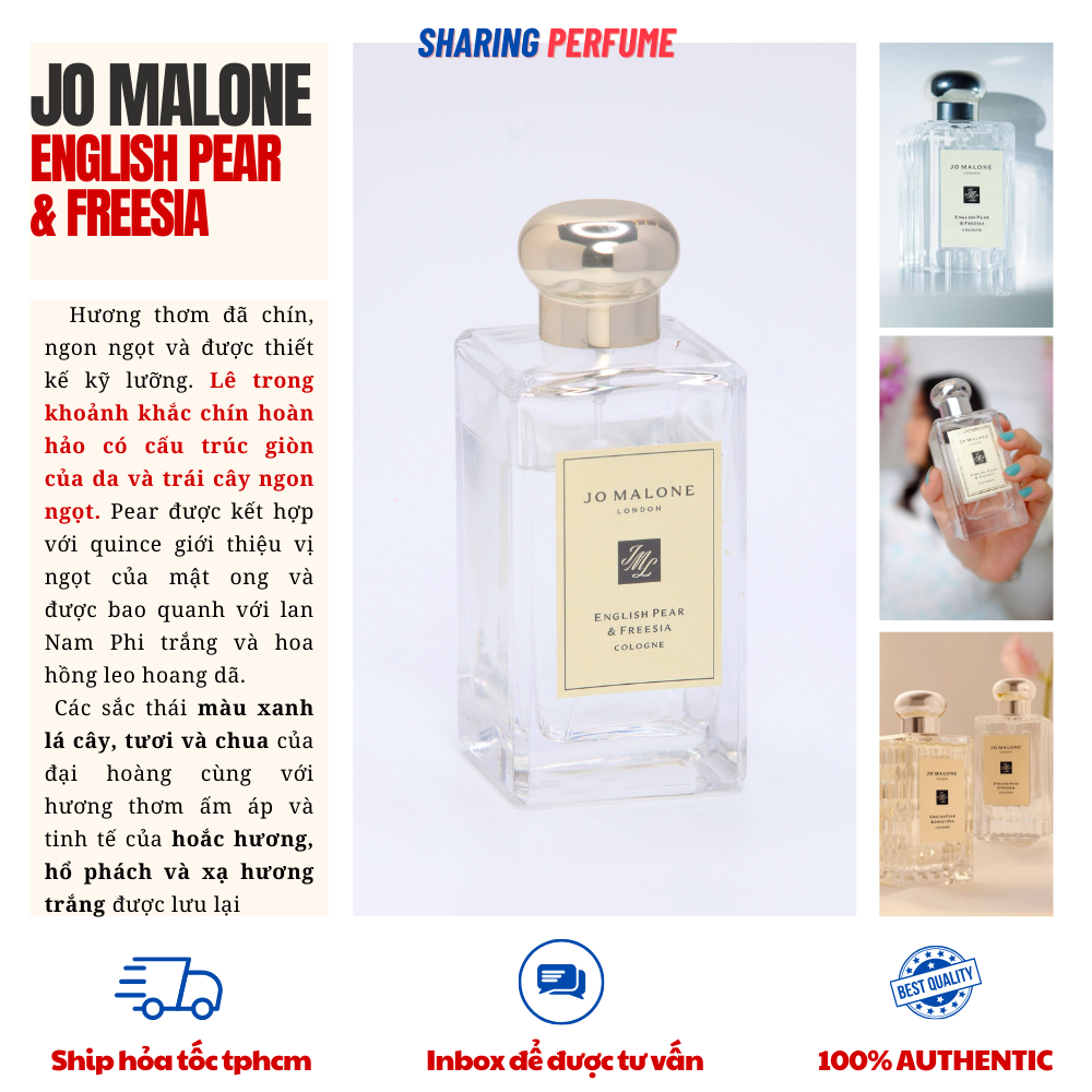 Sharingperfume - Nước hoa Jo malone English Pear [Mẫu thử 0.33oz]
