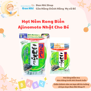 [Date Mới] Hạt Nêm Rong Biển Ajinomoto Nhật Cho Bé từ 8 tháng Ăn Dặm