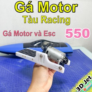 Gá motor 550 cho tàu racing rc, gá động cơ, gá motor rc cho tàu thuyền rc, ga motor tàu racing