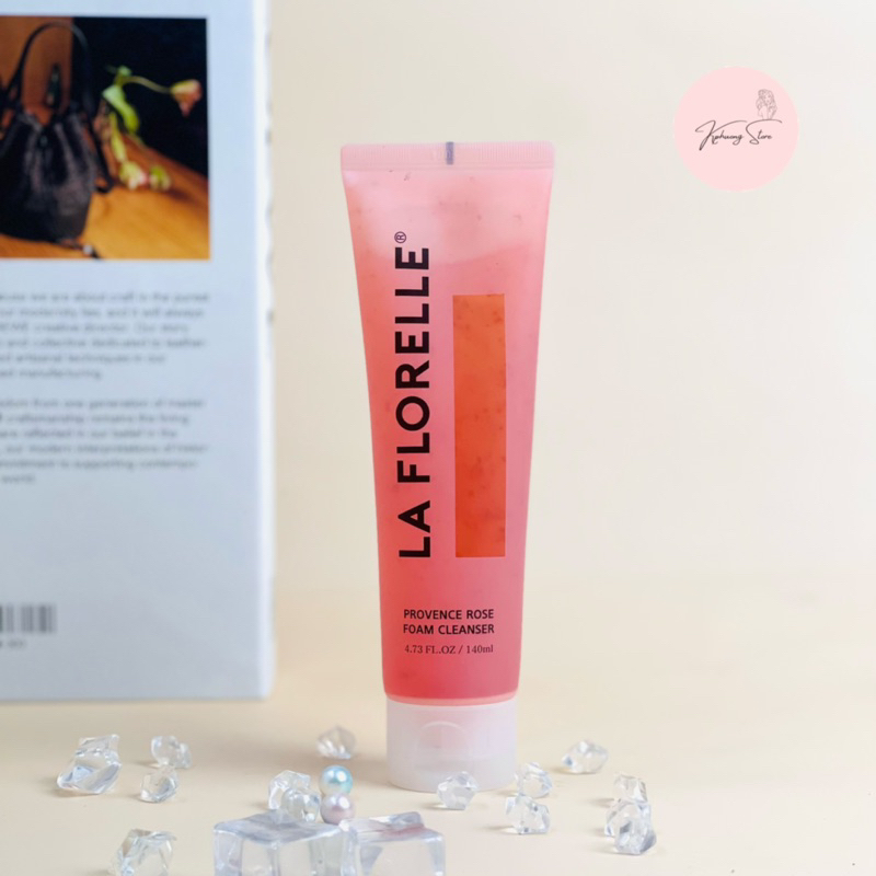 [Date 12/24] Sữa rửa mặt chiết xuất hoa hồng LA FLORELLE Rose Hydrating Facial Cleanser 140ml
