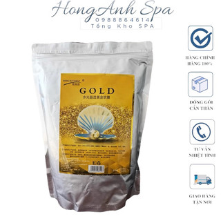 Bột Mặt Nạ Dẻo Vàng Ngọc Trai Collagen [ Gói 1Kg]