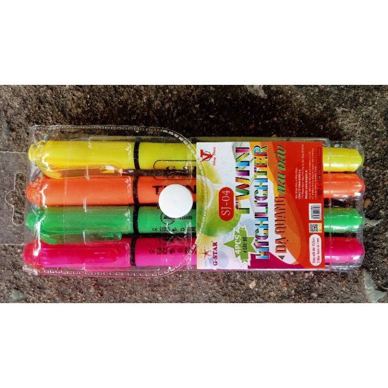 Bút dạ set 4 cây