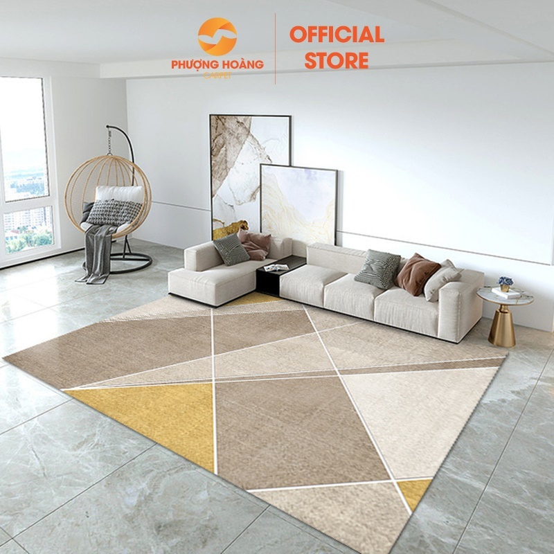 Tặng Thảm Lau Chân - 50 Mẫu Thảm Trải Sàn Bali 1m6 x 2m3 Phong Cách Bắc Âu Trải Phòng Khách, Phòng Ngủ Sang Trọng