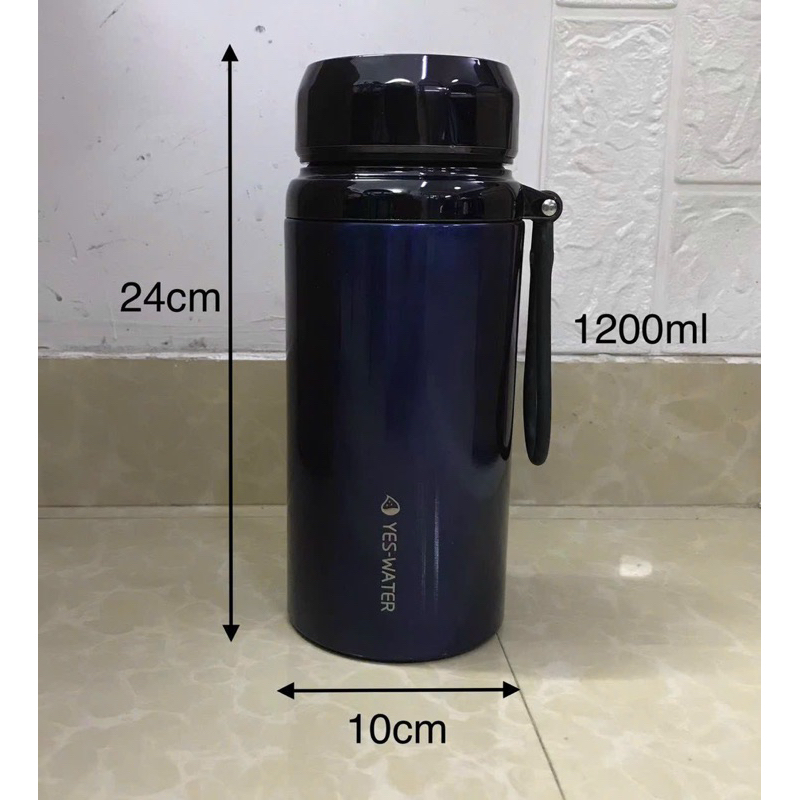 Bình giữ nhiệt nóng lạnh 1000-1200-1500ml inox 304 cao cấp
