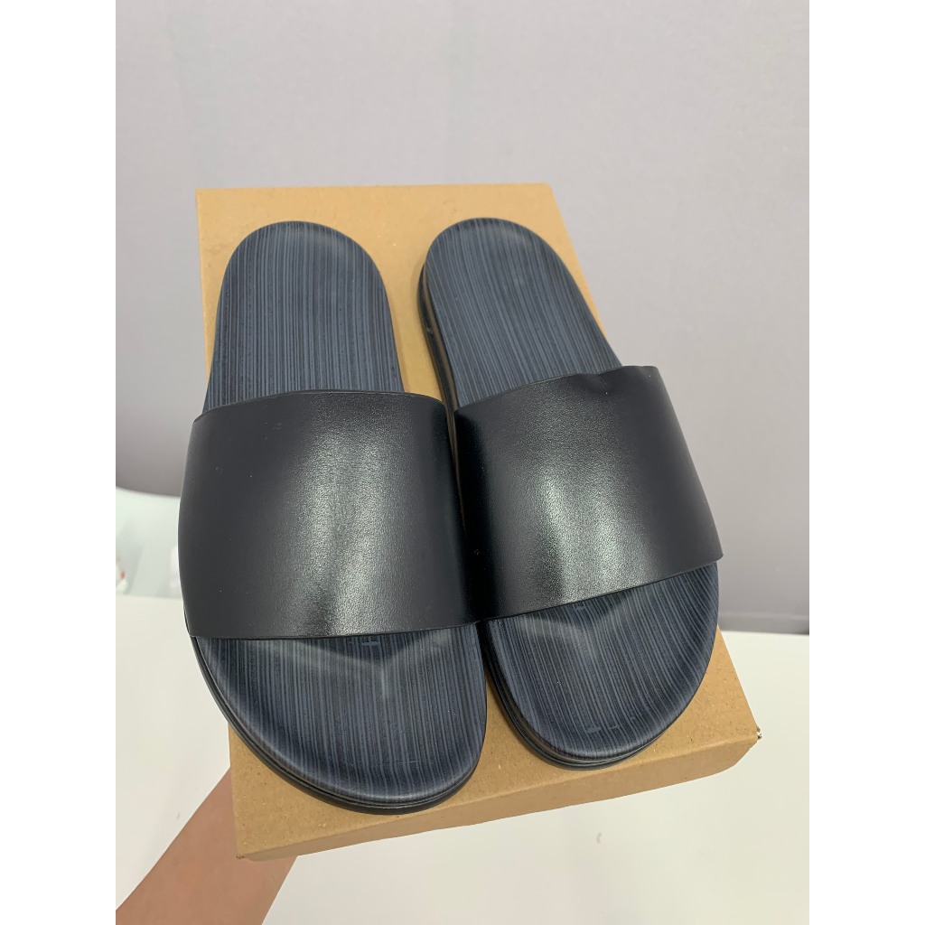 Dép da bò quai ngang đế khâu siêu đẹp  Kiểu dáng thanh lịch, màu sắc hài hòa trang nhã Năng động