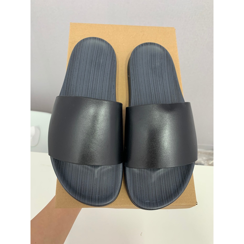 Dép da bò quai ngang đế khâu siêu đẹp  Kiểu dáng thanh lịch, màu sắc hài hòa trang nhã Năng động