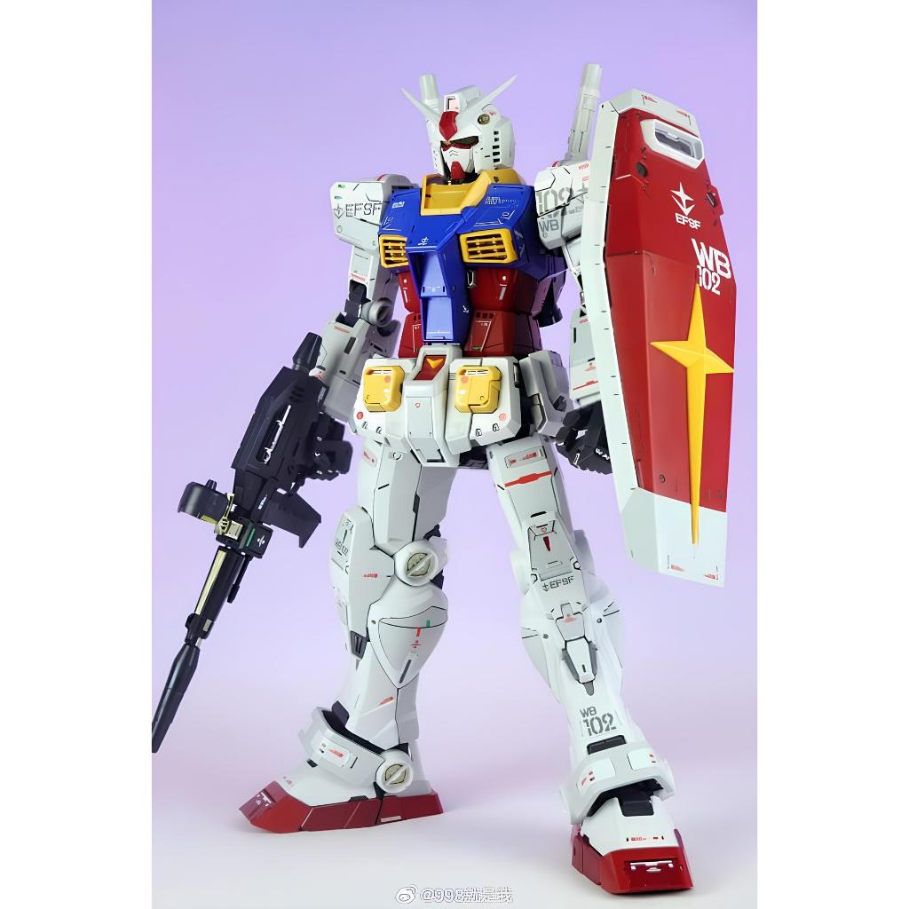 Mô Hình Lắp Ráp PG 1/60 Unleashed RX-78-2 Fighter + LED