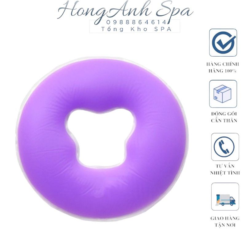 Gối úp mặt silicon Cho Spa massage body