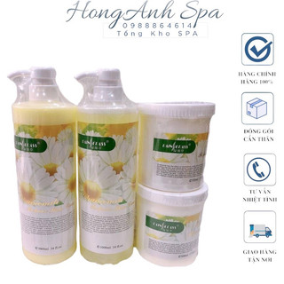 Bộ chăm sóc da hoa cúc chuyên dùng cho spa