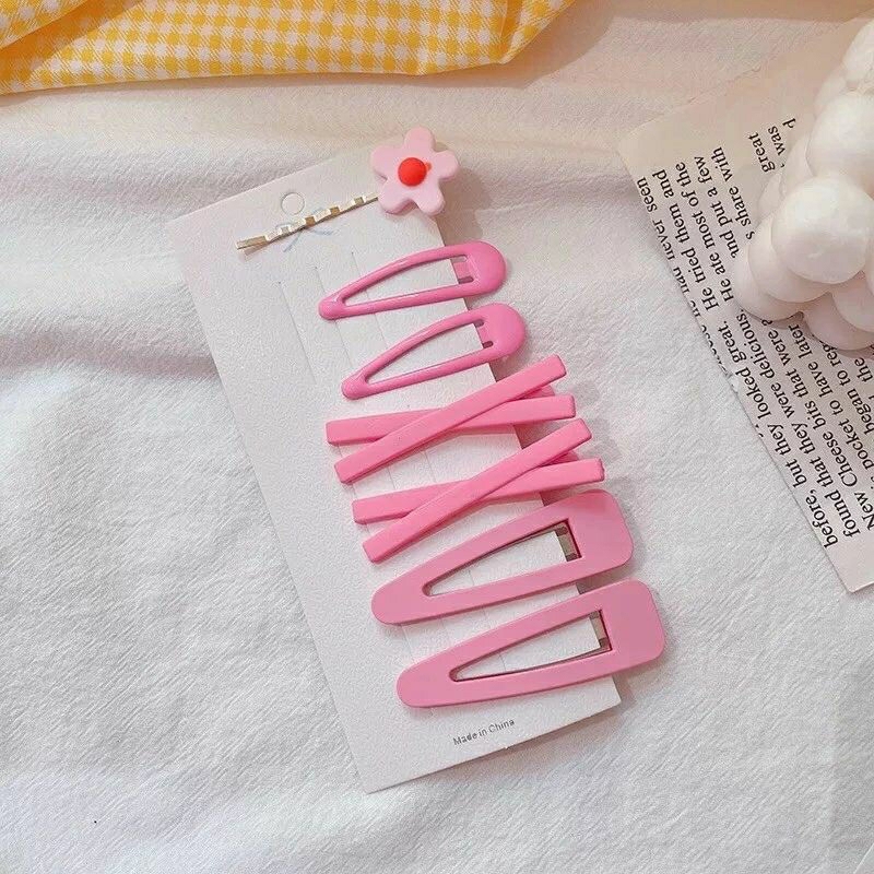 Sét 7 kẹp tóc cute dễ thương