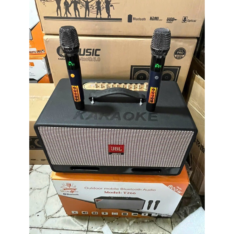 LOA XÁCH TAY 2 BASS 16 MINI ECHO REVERB NGHE NHẠC KARAOKE CỰC HAY