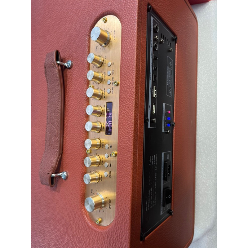 LOA XÁCH TAY 2 BASS 16 MINI ECHO REVERB NGHE NHẠC KARAOKE CỰC HAY