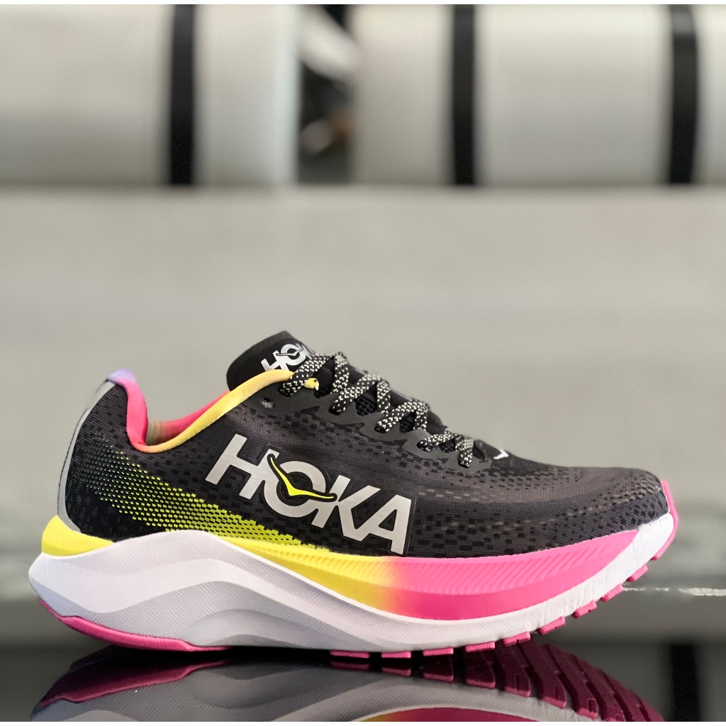 Giày H0ka Mach X Chính Hãng Unisex Dòng Road Ổn Định Full Box Tặng Kèm Vớ