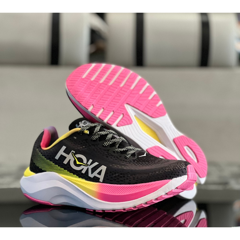 Giày H0ka Mach X Chính Hãng Unisex Dòng Road Ổn Định Full Box Tặng Kèm Vớ