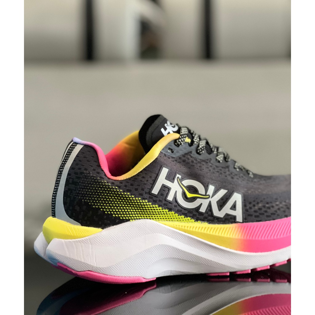 Giày H0ka Mach X Chính Hãng Unisex Dòng Road Ổn Định Full Box Tặng Kèm Vớ