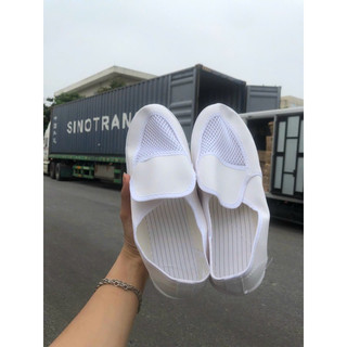 Giày phòng sạch mặt lưới chống tĩnh điện đế PVC