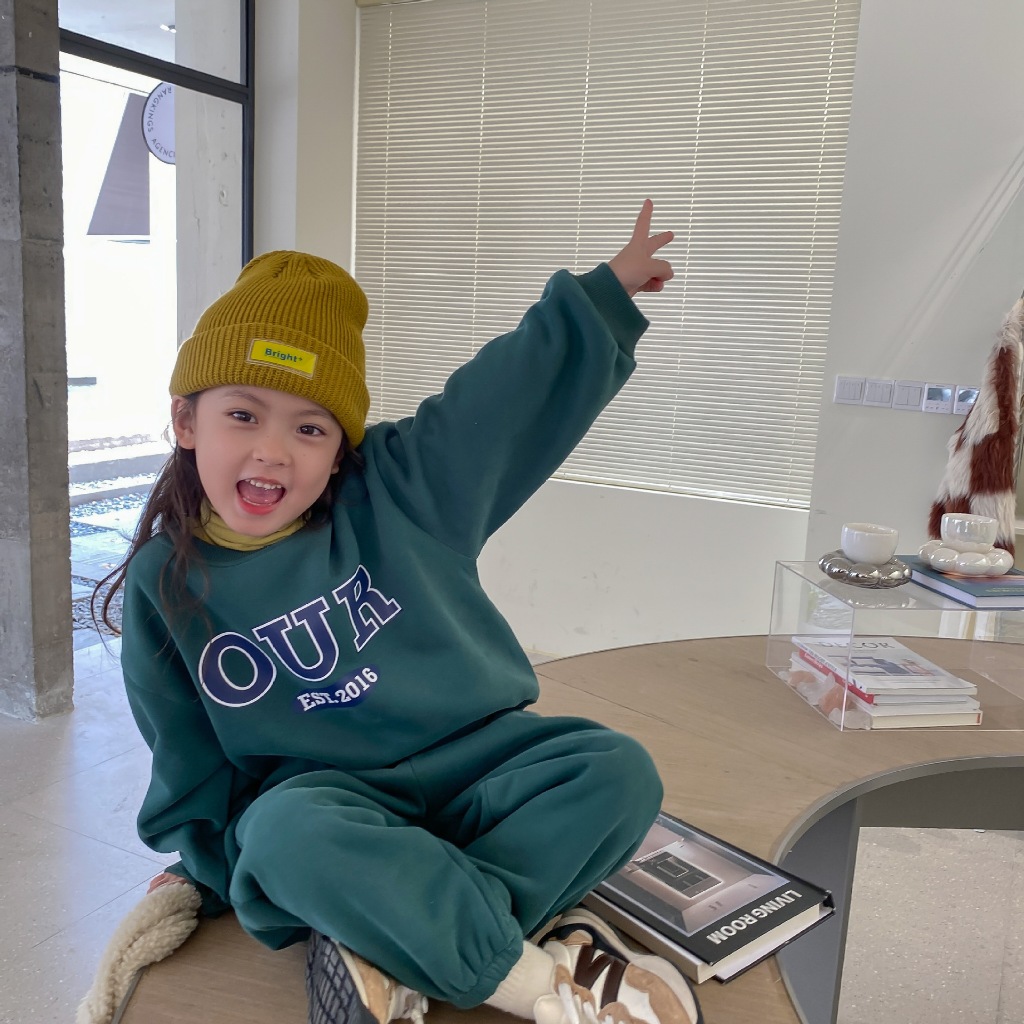 Bộ nỉ bông BIMIAKIDS mềm mịn cho bé trai bé gái từ 10 đến 33 kg