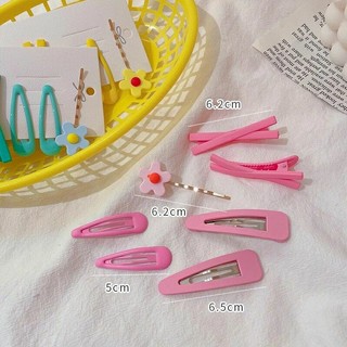 Sét 7 kẹp tóc cute dễ thương