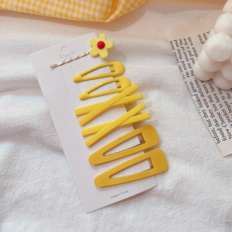 Sét 7 kẹp tóc cute dễ thương