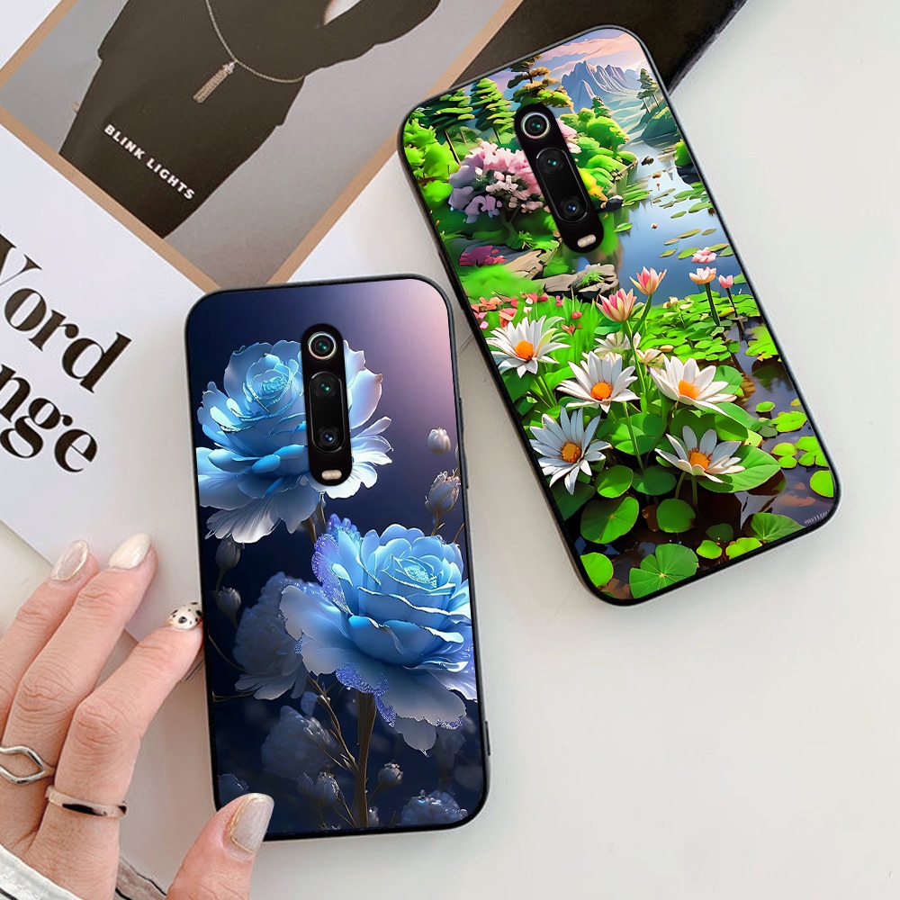Ốp lưng xiaomi redmi k20 / k20 pro / redmi k30 / redmi k30 pro in hình hoa cho ốp xinh đẹp