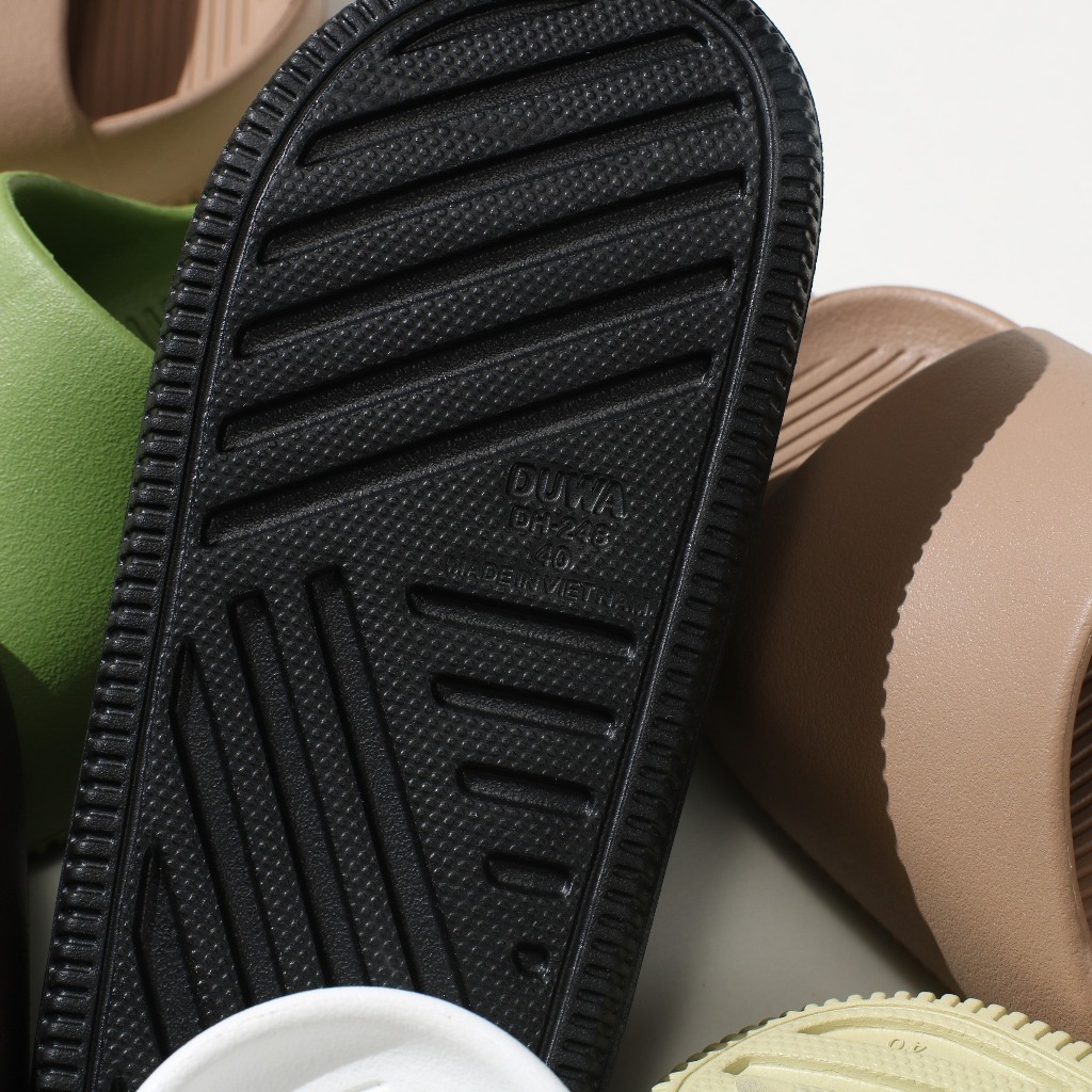 Dép đúc bánh mì quai ngang nam nữ siêu nhẹ  D60