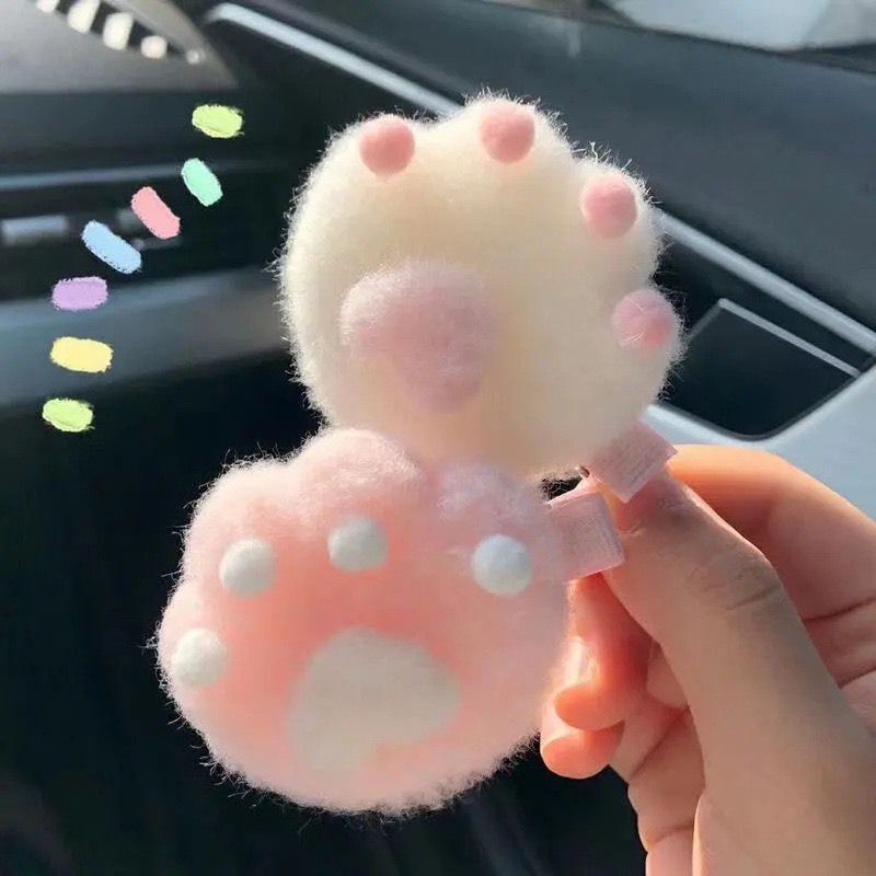 Kẹp Tóc Hình Chân Mèo Đáng Yêu