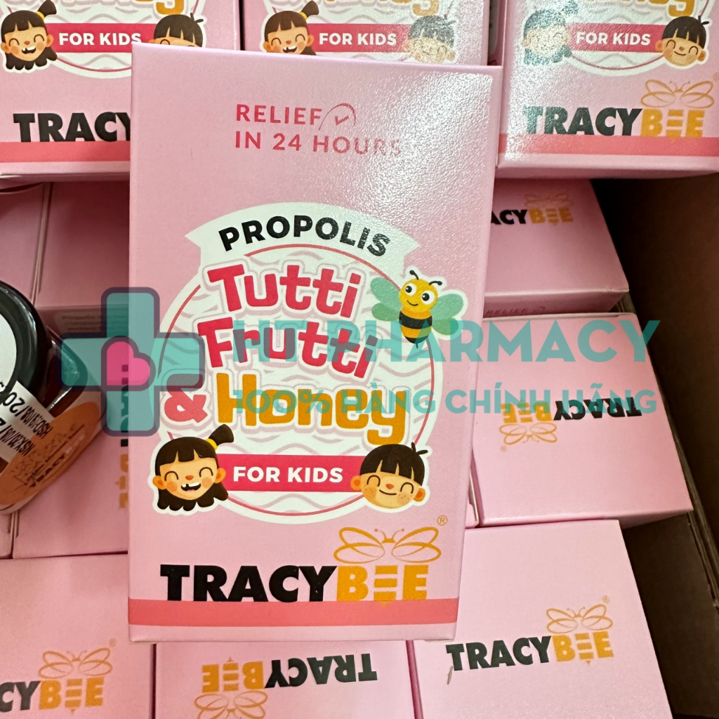 Xịt họng keo ong TracyBee - Keo ong TracyBee vị trái cây