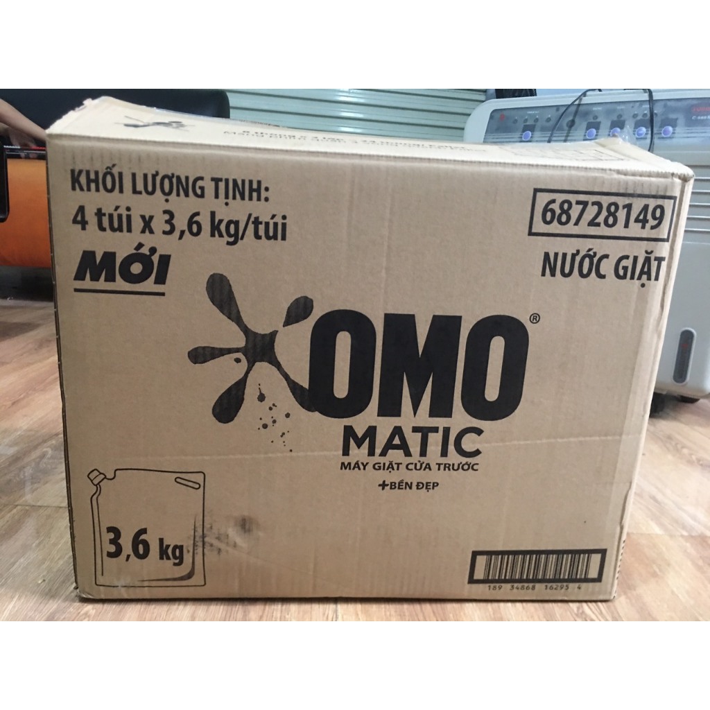 Nước Giặt OMO Matic Bền Đẹp Cửa trước 3.6kg
