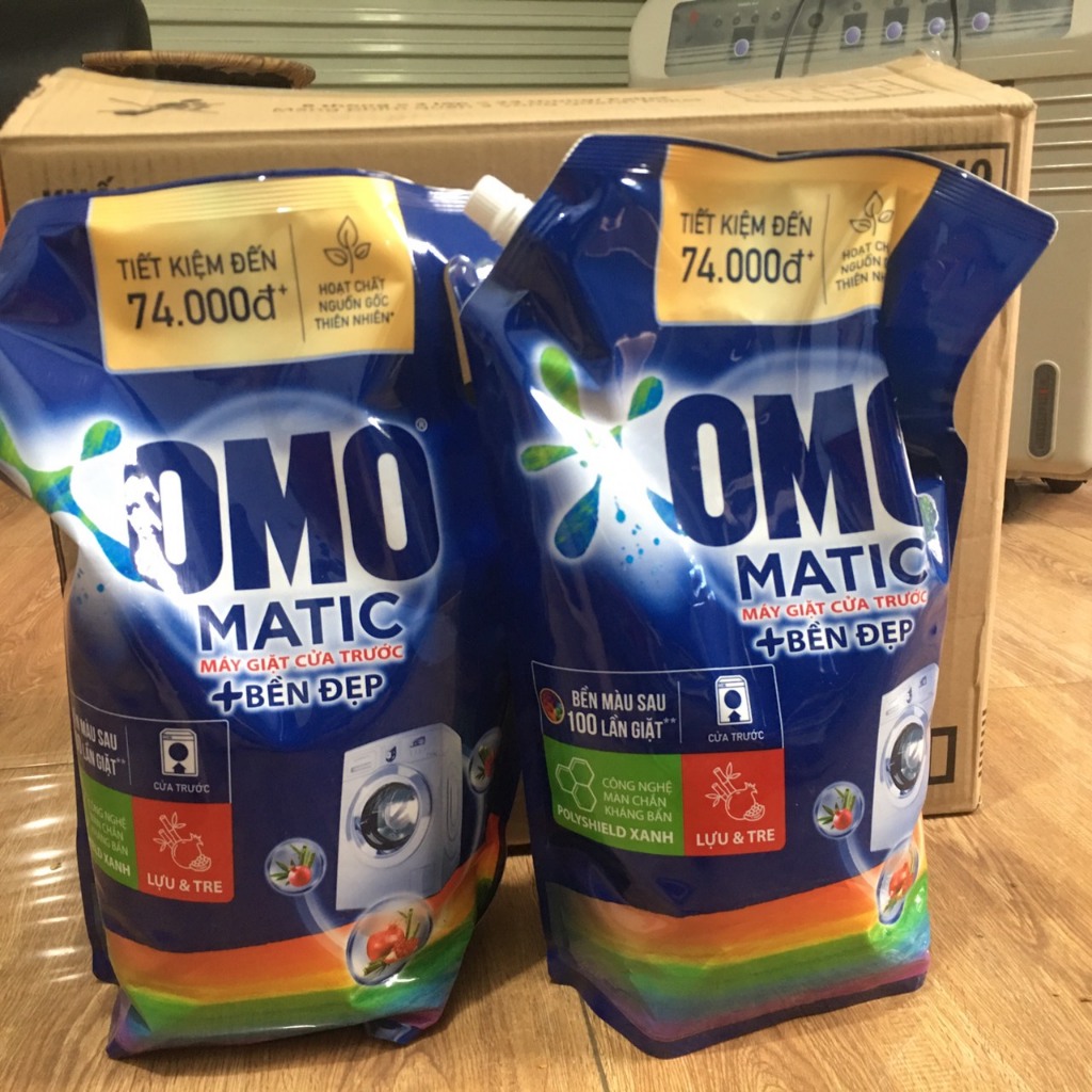 Nước Giặt OMO Matic Bền Đẹp Cửa trước 3.6kg