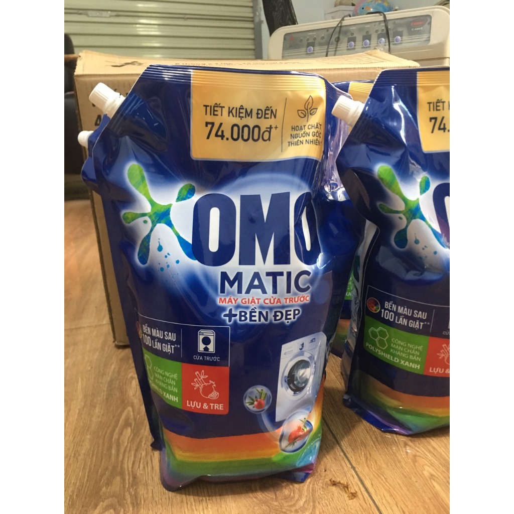 Nước Giặt OMO Matic Bền Đẹp Cửa trước 3.6kg