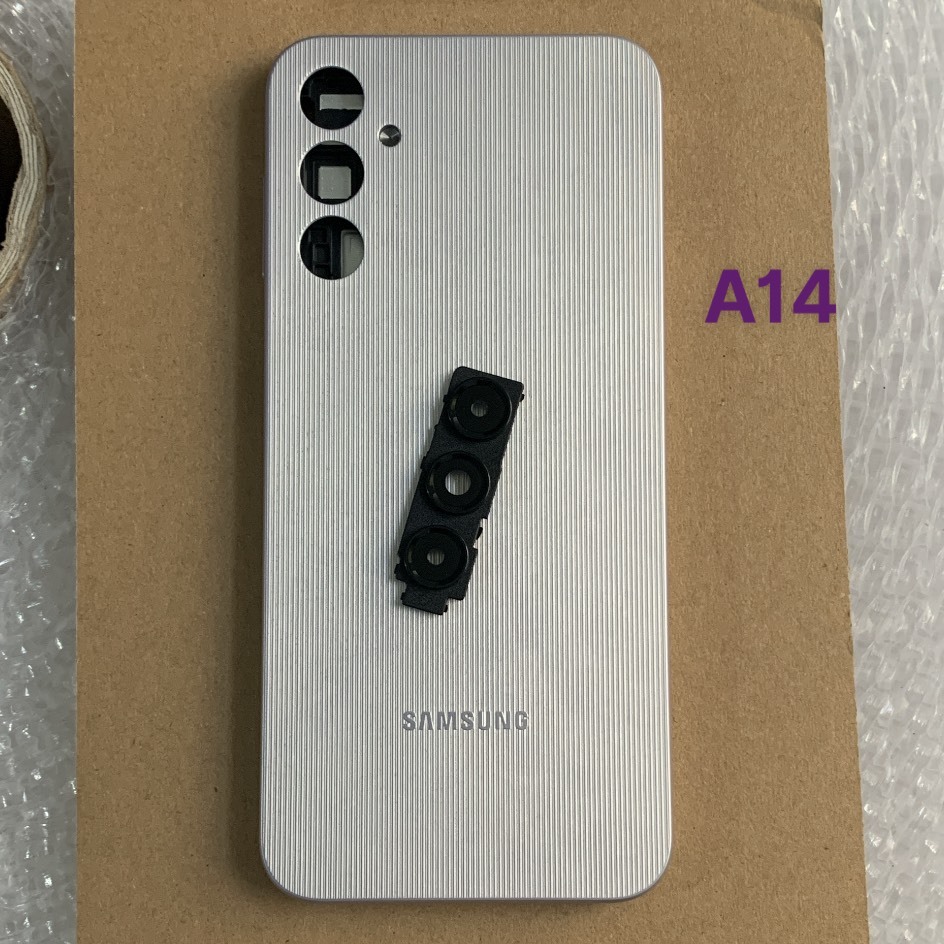 Bộ vỏ zin samsung A14 kèm nút bấm và kính camera