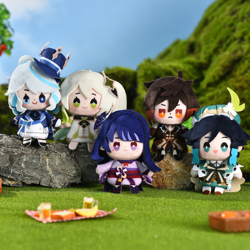 Móc Khoá Bông FES 2023 Nhân Vật Genshin Impact