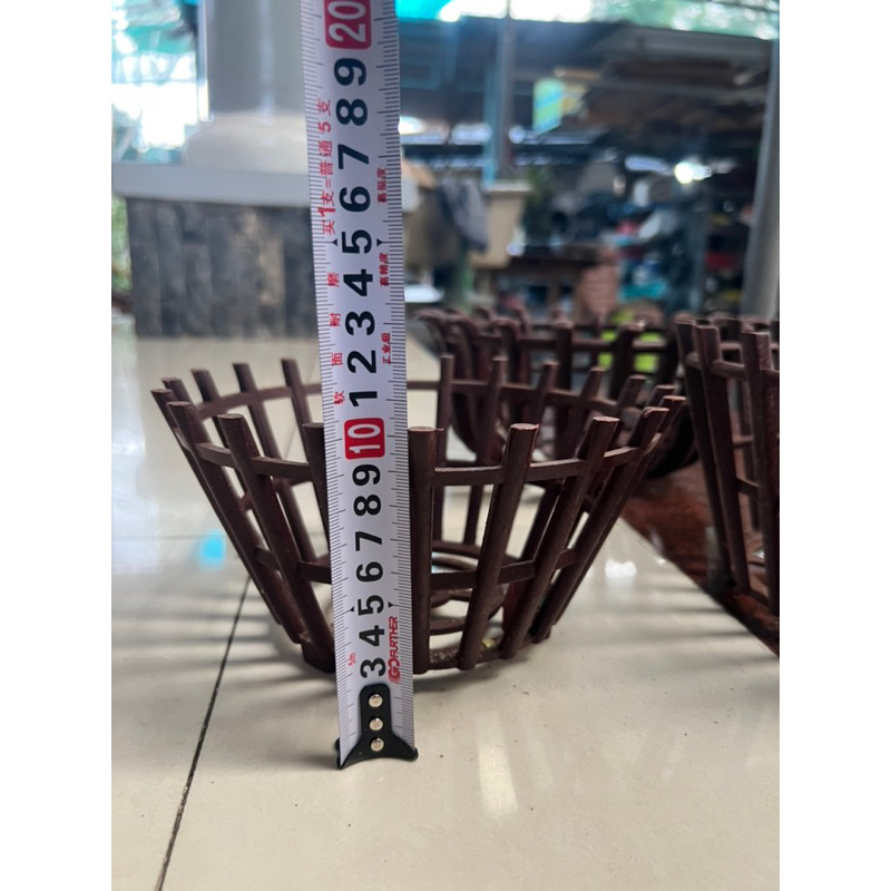 Chậu Nhựa Màu Gỗ F18-27 trồng lan
