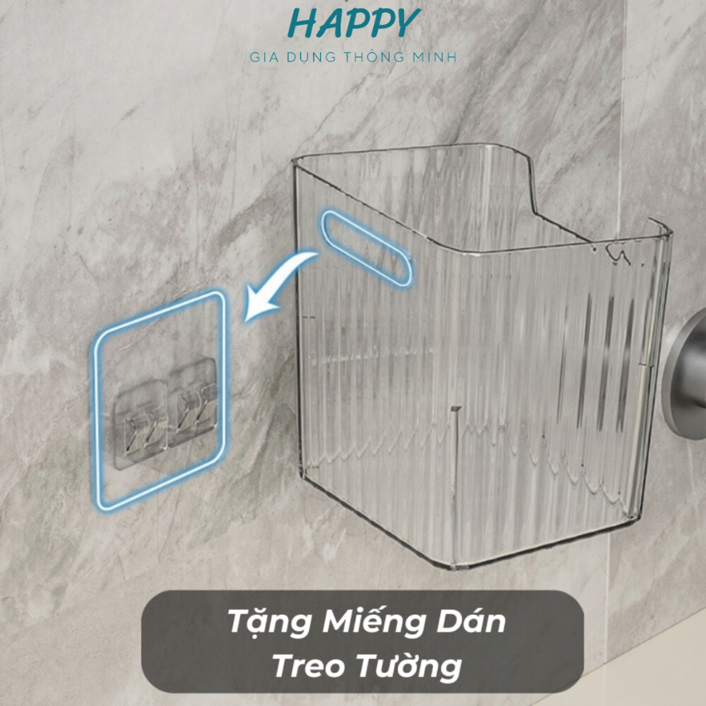 [Tặng Miếng Dán] Hộp Đựng Hành Tỏi Hộp Đựng Đồ Khô Hộp Đựng Hoa Qủa Hộp Đựng Đồ Ăn Tủ Lạnh Kệ Nhà Tắm,Chất Liệu Nhựa PET