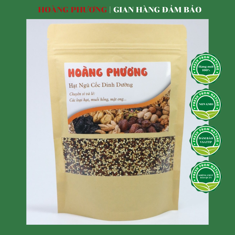 Hạt Diêm Mạch 3 Màu Hỗn Hợp  Ăn Kiêng Nhập Khẩu - Hạt Dinh Dưỡng Hoàng Phương