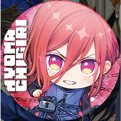 Huy hiệu BLUE LOCK ver NỀN XÍCH in hình anime chibi quà tặng xinh xắn độc đáo ghim cài áo cặp sách